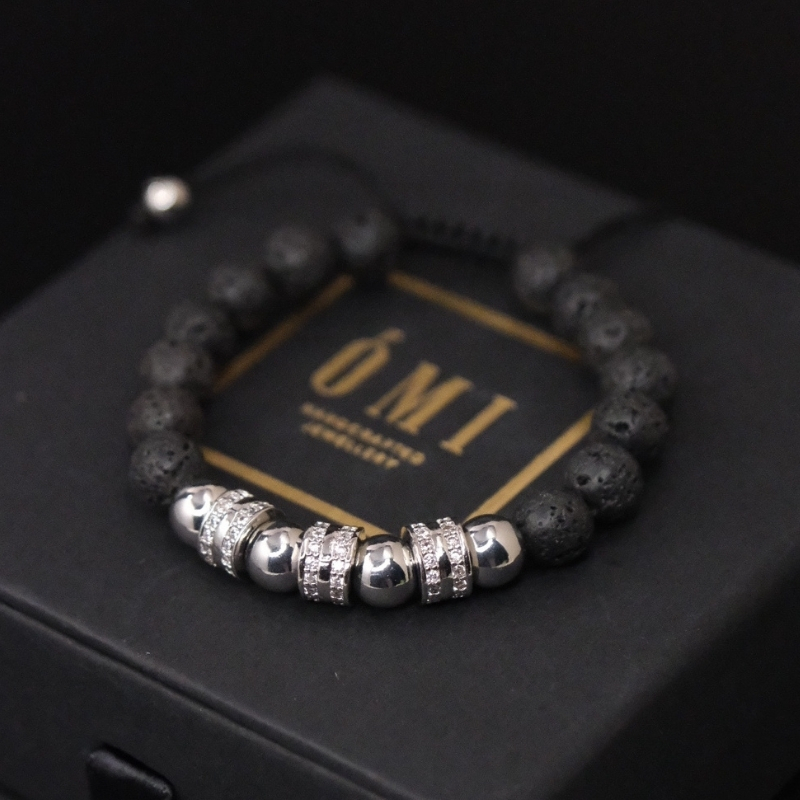 omi-brc-08 Галт Уул Чулуу - Сүлжмэл Бугуйвч - Image 1