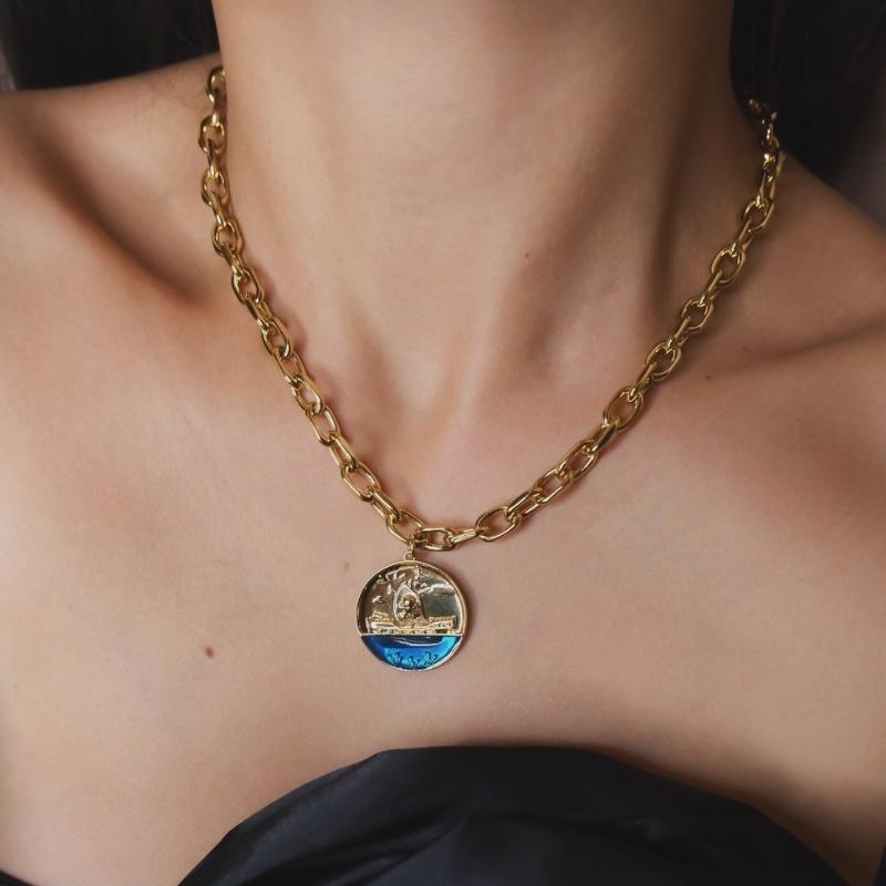 voyage-necklace Voyage - 18К Алтан Бүрмэл Зүүлт - Image 2