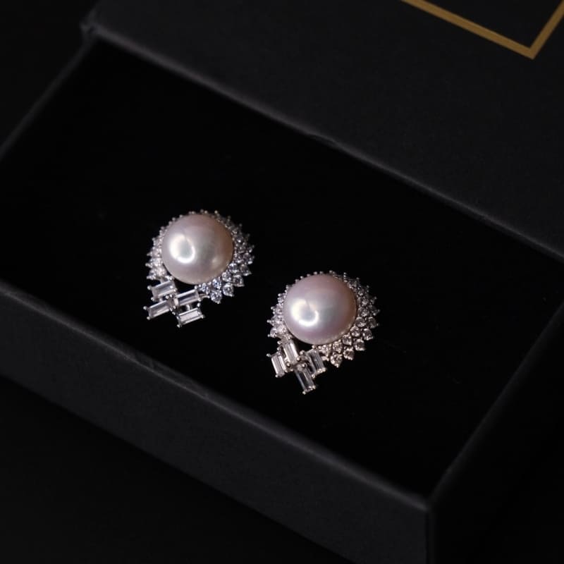 168omimnomimn Éclat - Том Цагаан Сувдан Ээмэг - Image 4