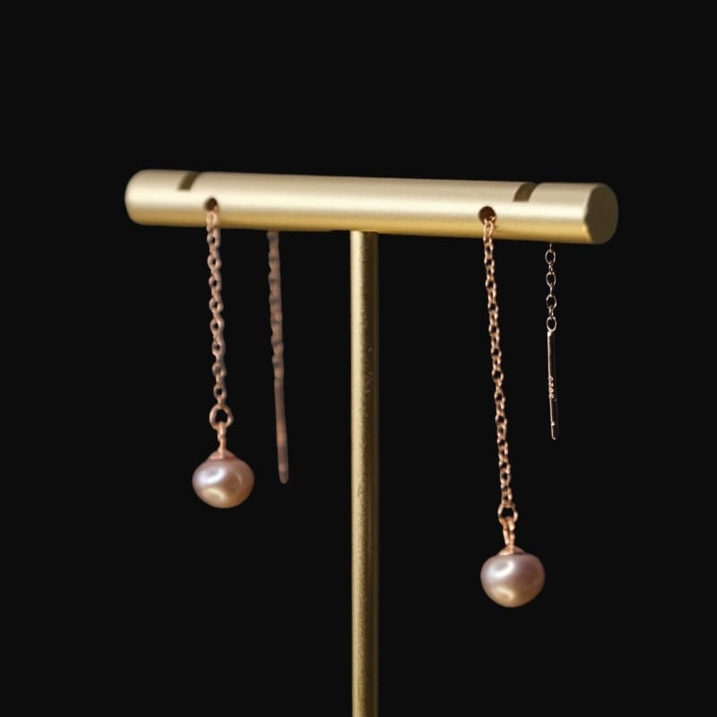 unjdag-eemeg-yagaan Унждаг Гинжин Сувдан Ээмэг (3 төрлийн сонголттой) - Image 3