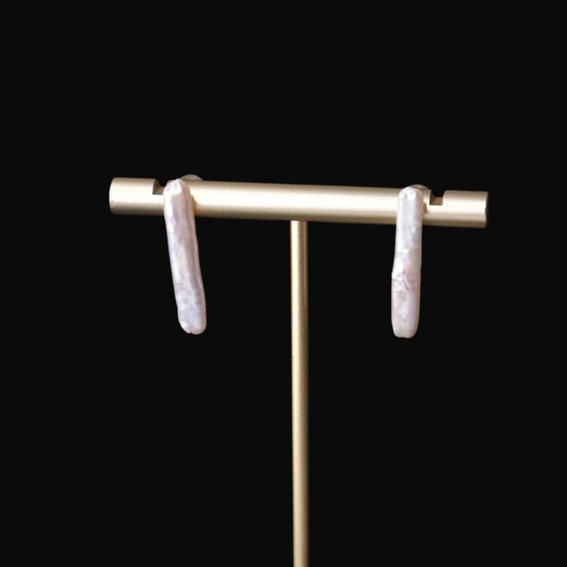 omi-zerleg-suvd Босоо Зэрлэг Сувдан Ээмэг (Шигтэгдэг) - Image 4