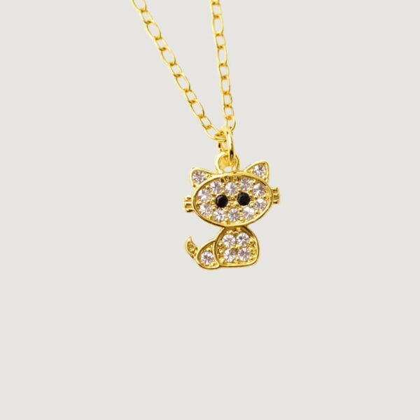Муур Зүүлт - 18К Алтан Бүрмэл (Kitty Necklace)