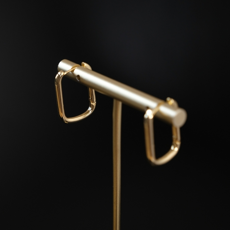 omi-ear-522 Arya Цагирган Ээмэг - 18К Алтан Бүрмэл - Image 2