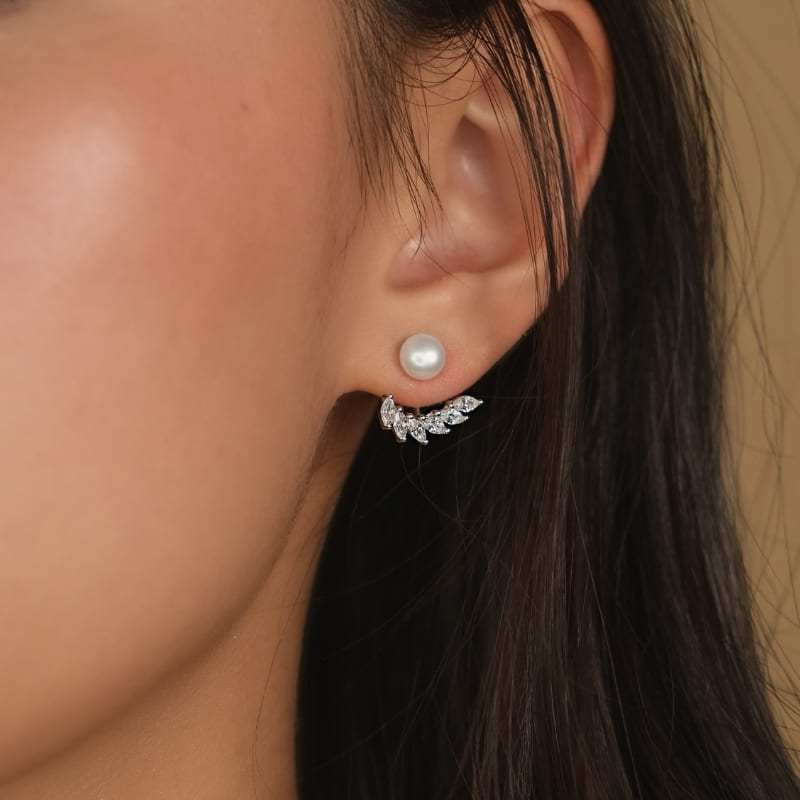 42omi-suvdan-eemeg-model Хоёр Янзаар Зүүх Сувдан Ээмэг - Image 2