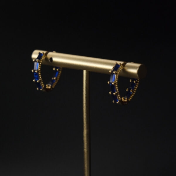 Shine Цагирган - 18К Алтны Бүрмэл Ээмэг