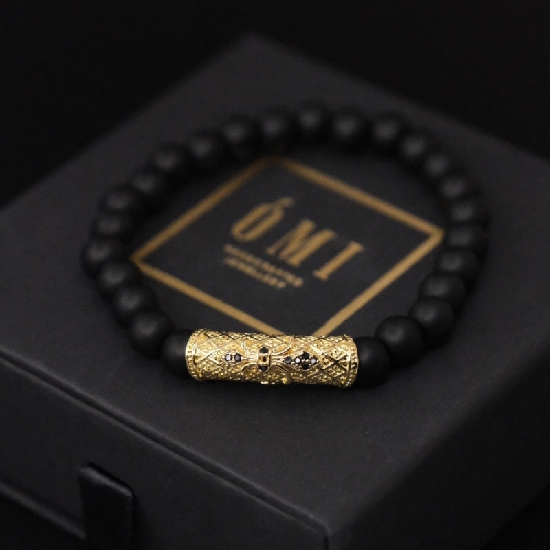 omi-brc-28 Оникс Чулуу Бугуйвч - Image 2