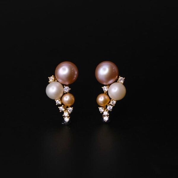 3 өнгийн гоёмсог сувдан ээмэг