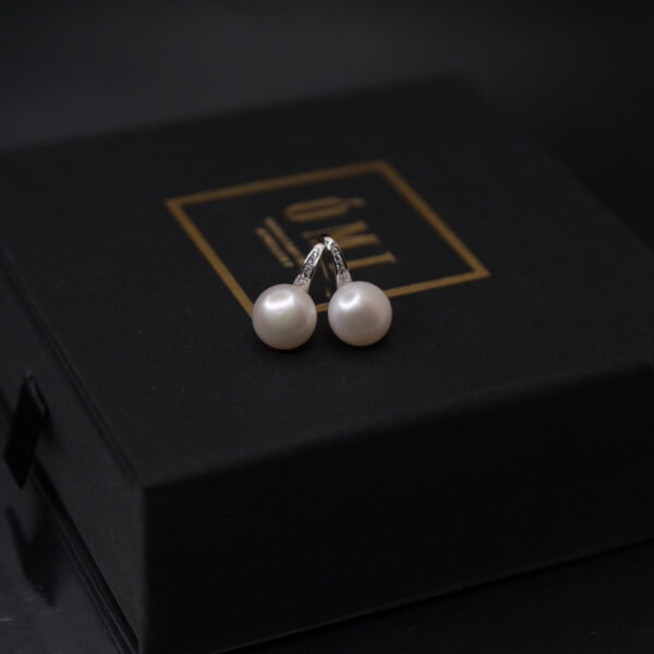 дэгээ цагаан сувдан ээмэг